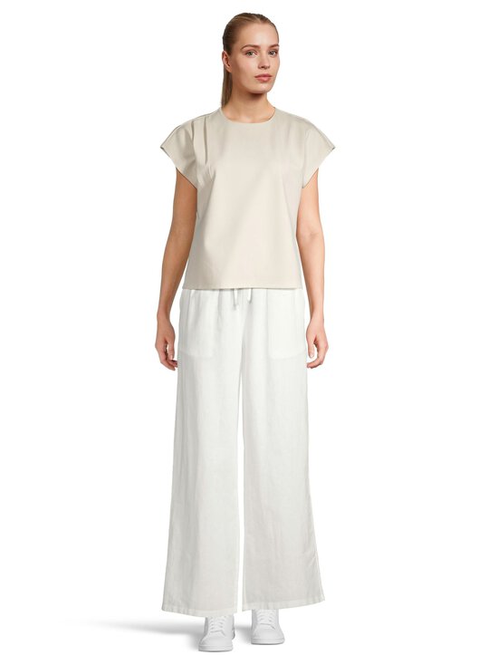 Tommy Jeans - TJW Linen -pellavasekoitehousut - YBL ECRU | Stockmann - photo 3