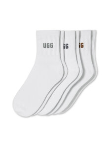 UGG - Quinlin Logo Quarter zeķes 3 iepak. - SMY STORMY BLUE / CHE / | Stockmann