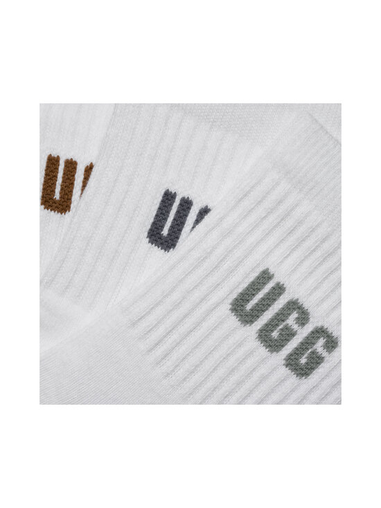 UGG - Quinlin Logo Quarter zeķes 3 iepak. - SMY STORMY BLUE / CHE / | Stockmann - photo 2