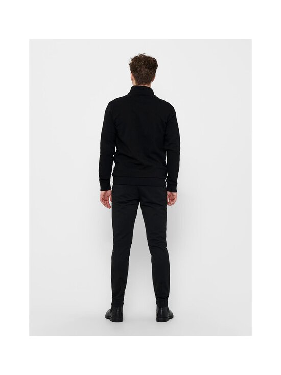 Only & Sons - OnsCeres Half Zip -collegepaita - BLACK - photo 4 Only & Sons - OnsCeres Half Zip -collegepaita - BLACK | Stockmann - photo 4
