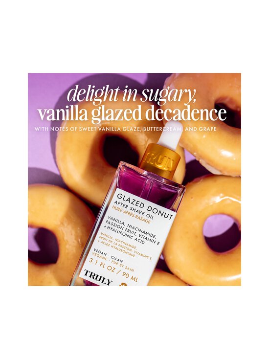 TRULY - Glazed Donut After Shave Oil -karvanajon tai -poiston jälkeinen öljy - NOCOL | Stockmann - photo 3