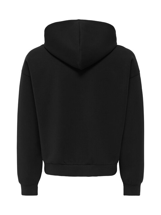 Only & Sons - OnsGoyle Boxy Scuba Zip džemperis ar kapuci - BLACK | Stockmann - photo 2