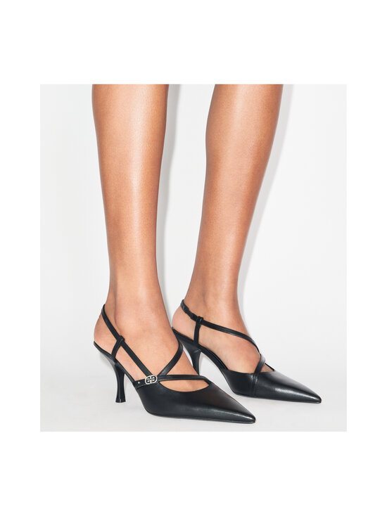 Tory Burch - Double T Buckle Strap kurpes - PERFECT BLACK | Stockmann - photo 8