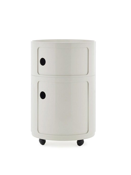 Kartell - Componibili Big -säilytyskaluste 2-osainen / pyörät valkoinen - WHITE | Stockmann - photo 1