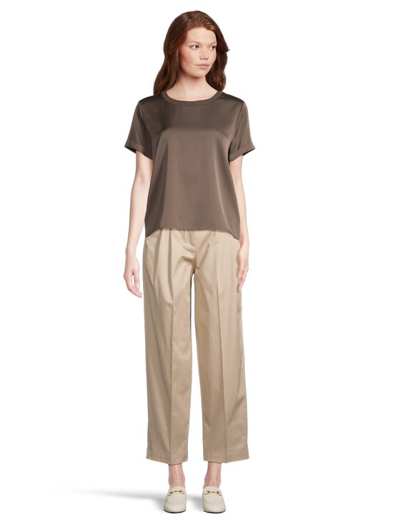 rich & royal - Tynnyrilahkeiset puuvillahousut - 223 CAFFEE LATTE | Stockmann - photo 3