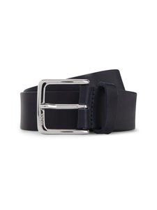 BOSS - Ronnie-nahkavyö - 401 DARK BLUE | Stockmann