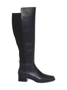 Michael Michael Kors - Lex Tall Boot -nahkasaappaat - 001 BLACK | Stockmann