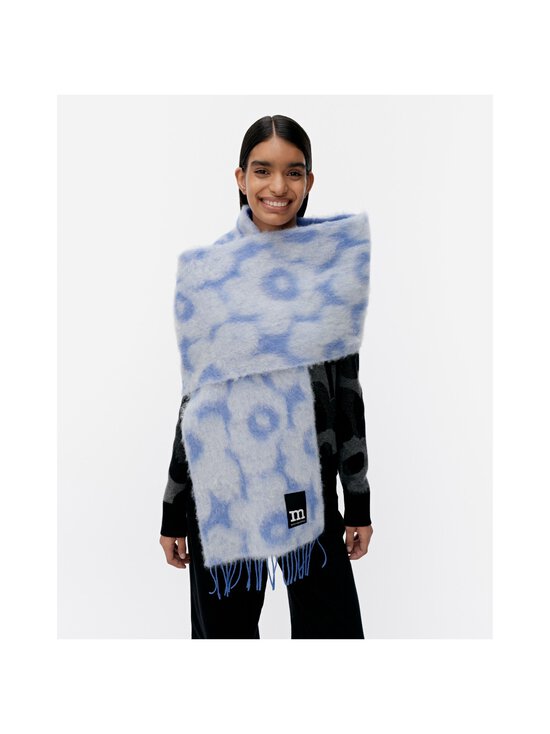 Marimekko - Alpakasegust sall 30 x 200 cm - 515 BLUE, WHITE - photo 3 Marimekko - Alpakasegust sall 30 x 200 cm - 515 BLUE, WHITE | Stockmann - photo 3