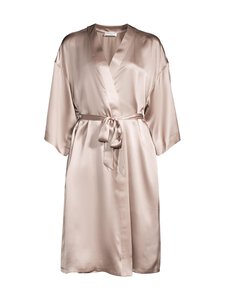 Stockmann Silk - Audrey-silkkiaamutakki - TAUPE | Stockmann