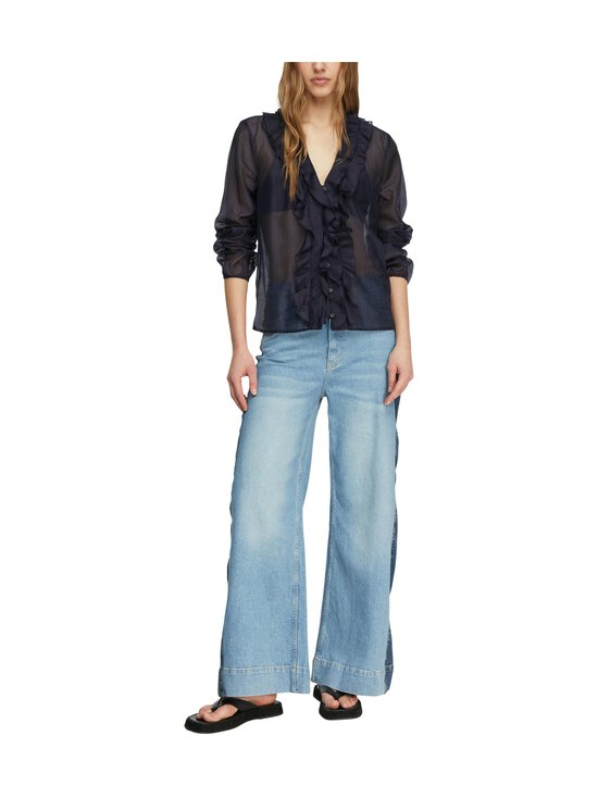 Comma - Frillapaitapusero - 5976 NAVY | Stockmann - photo 4