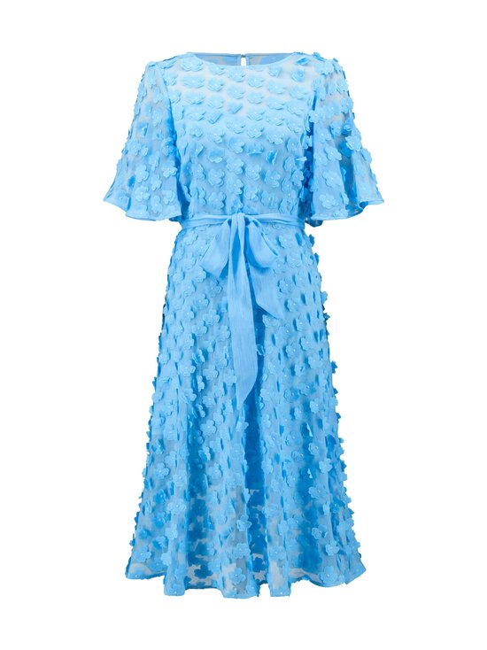 Joseph Ribkoff - Embroidered Chiffon Fit And Flare 3D -mekko - 4373 SKY BLUE | Stockmann - photo 1