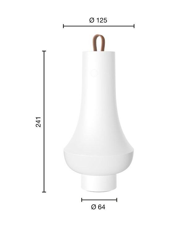 Louis Poulsen - Tomoshi Portable -kannettava valaisin - WHITE - photo 4 Louis Poulsen - Tomoshi Portable -kannettava valaisin - WHITE | Stockmann - photo 4