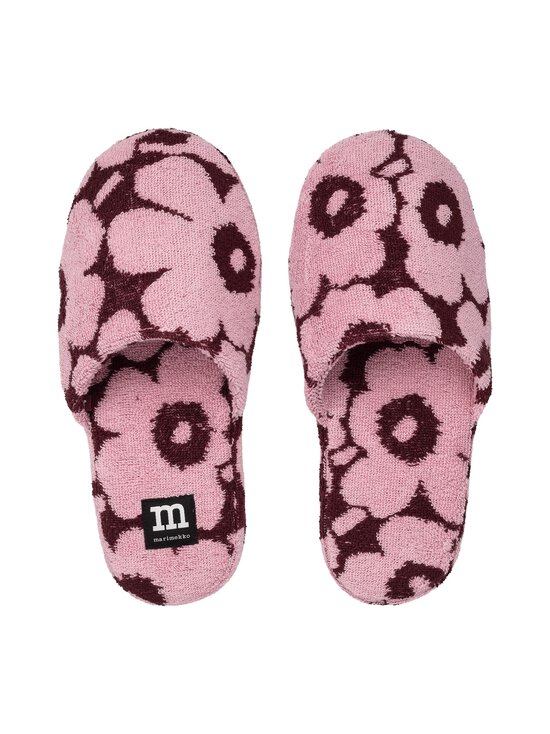 Marimekko - Mini Unikko -tossut - 430 PLUM, PINK | Stockmann - photo 1