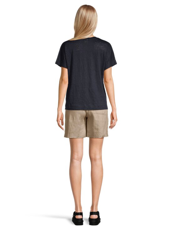 NOOM - Linane pluus Anette V-neck - DK.NAVY - photo 3 NOOM - Linane pluus Anette V-neck - DK.NAVY | Stockmann - photo 3