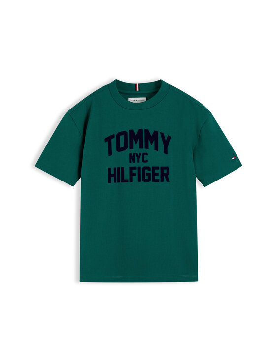 Tommy Hilfiger - Brand Love t-paita - L6N RURAL GREEN | Stockmann - photo 1