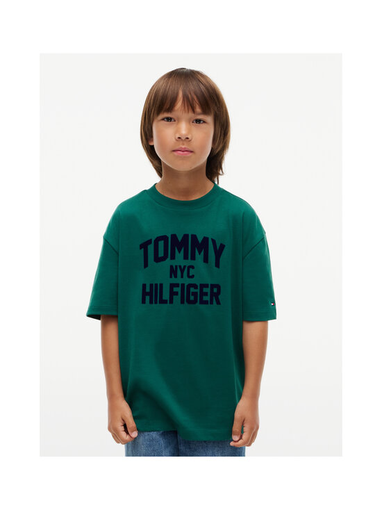 Tommy Hilfiger - Brand Love t-paita - L6N RURAL GREEN | Stockmann - photo 2