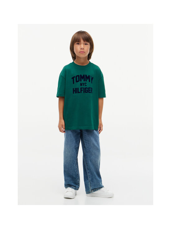 Tommy Hilfiger - Brand Love t-paita - L6N RURAL GREEN | Stockmann - photo 4