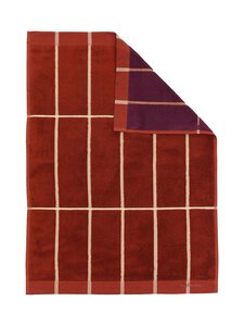 Marimekko - Tiiliskivi-pyyhe - 842 BRICK, PLUM, HAY | Stockmann