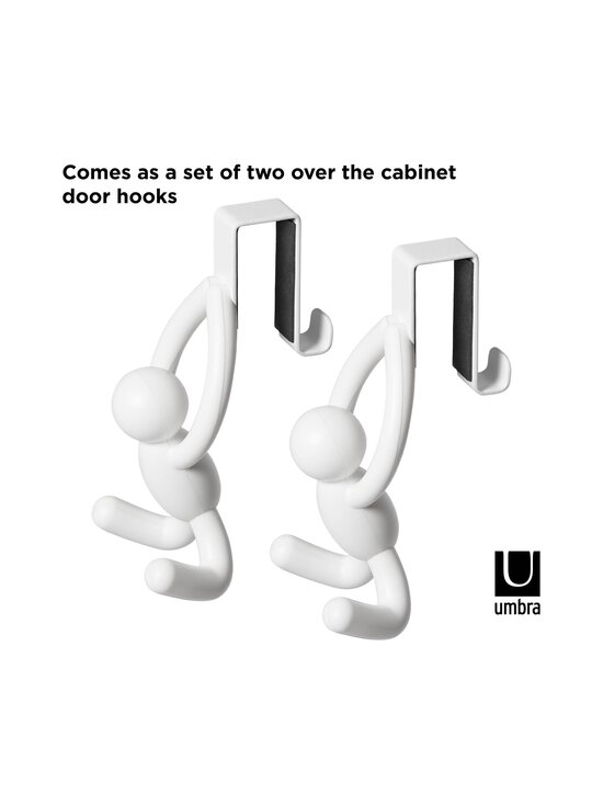 Umbra - Buddy Over the Cabinet Hook -koukku 2 kpl - WHITE - photo 5 Umbra - Buddy Over the Cabinet Hook -koukku 2 kpl - WHITE | Stockmann - photo 5