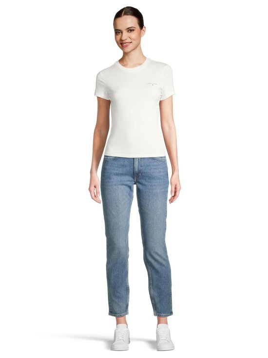 Tommy Jeans - TJW Slim Linear T-krekls - YBH ANCIENT WHITE - photo 2 Tommy Jeans - TJW Slim Linear T-krekls - YBH ANCIENT WHITE | Stockmann - photo 2