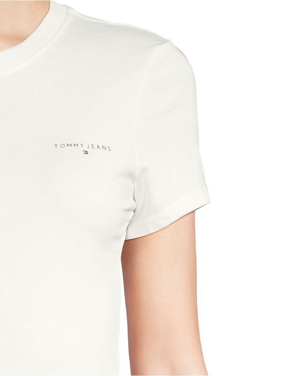 Tommy Jeans - TJW Slim Linear T-krekls - YBH ANCIENT WHITE - photo 4 Tommy Jeans - TJW Slim Linear T-krekls - YBH ANCIENT WHITE | Stockmann - photo 4