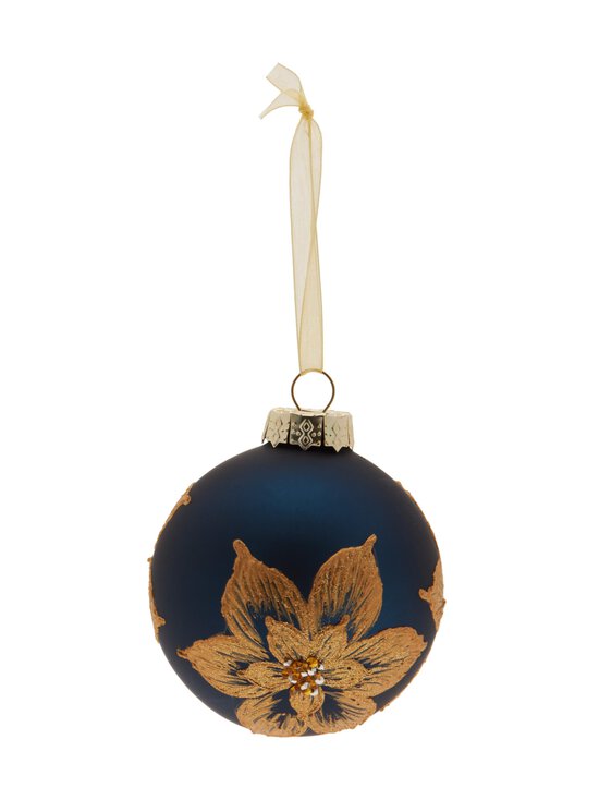 Villa Stockmann - Ziemassvētku eglītes rotājums 7,9 cm - BLUE/GOLD - photo 1 Villa Stockmann - Ziemassvētku eglītes rotājums 7,9 cm - BLUE/GOLD | Stockmann - photo 1