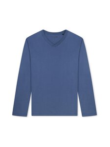 Schiesser - V-neck pidžamas krekls - 843 FADED DENIM | Stockmann