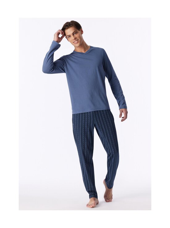 Schiesser - V-neck pidžamas krekls - 843 FADED DENIM | Stockmann - photo 2