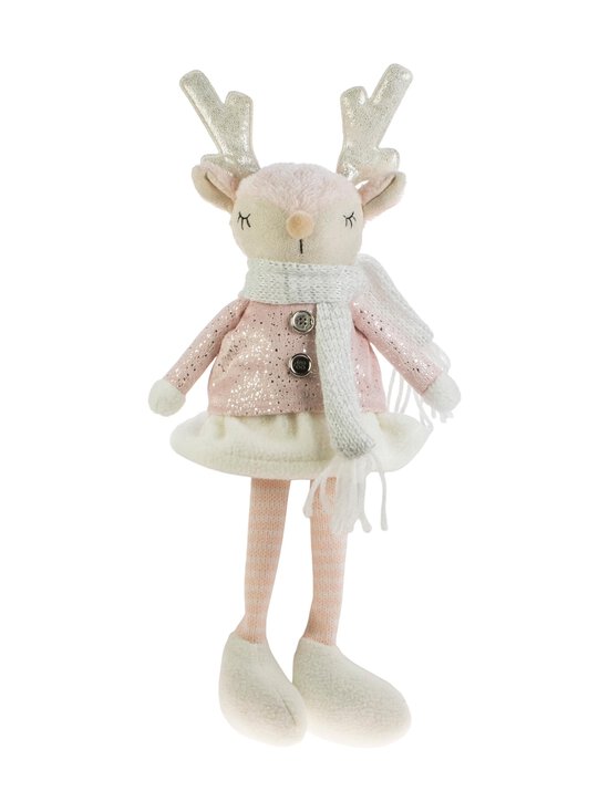 Kaunistus Sitting Deer Girl With Horns
