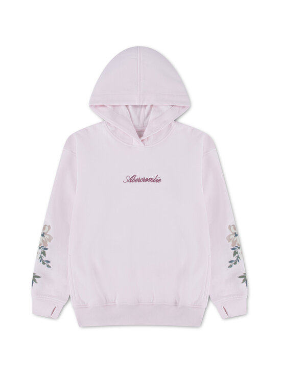 Abercrombie & Fitch - Kapuutsiga pusa Embroidered Floral - APP-PINK MARSHMALLOW | Stockmann - photo 1