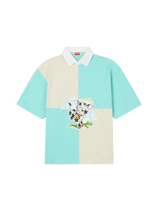 Kenzo - Cartoon Relaxed Fit -pikeepaita - AQUA | Stockmann - photo 1