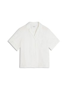 Maison Kitsuné - Parisian Map Sheer Resort -paitapusero - P100 WHITE | Stockmann