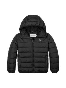 Calvin Klein Kids - Inst. Logo -kevyttoppatakki - BEH CK BLACK | Stockmann
