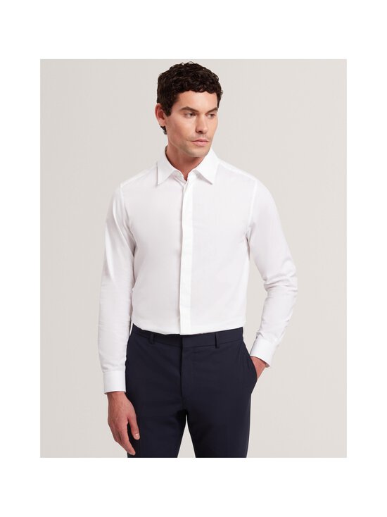Ted Baker London - Tibor Regular Fit Smart Twill krekls ar apkakli - WHITE - photo 2 Ted Baker London - Tibor Regular Fit Smart Twill krekls ar apkakli - WHITE | Stockmann - photo 2