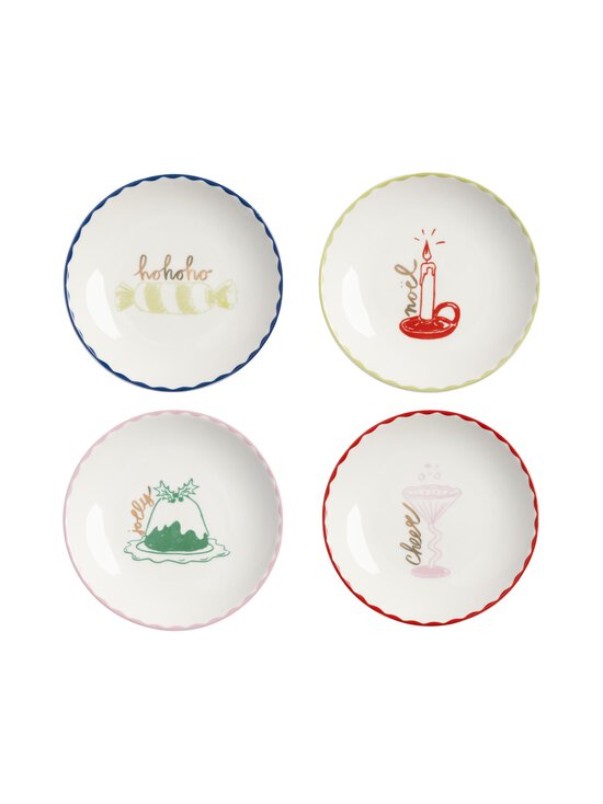 &klevering - Taldrikute komplekt Bliss, 4 tk - MULTICOLOUR | Stockmann - photo 1