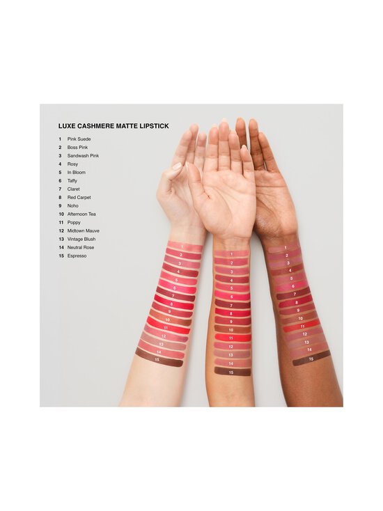 Bobbi Brown - Luxe Cashmere Matte Lipstick -huulipuna - PINK SUEDE - photo 6 Bobbi Brown - Luxe Cashmere Matte Lipstick -huulipuna - PINK SUEDE | Stockmann - photo 6