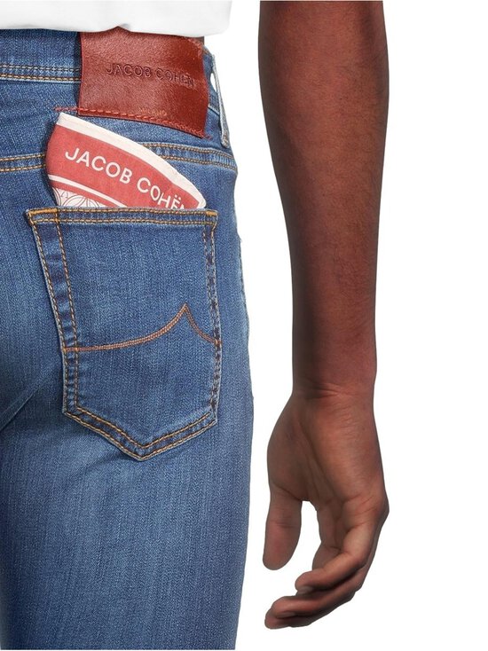 Jacob Cohen - Nick 5 Pocket Slim Fit džinsi - 200D MEDIUM BLUE - photo 6 Jacob Cohen - Nick 5 Pocket Slim Fit džinsi - 200D MEDIUM BLUE | Stockmann - photo 6