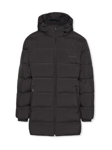 Calvin Klein Menswear - Bonded Long Hooded -toppatakki - UB1 BLACK Calvin Klein Menswear - Bonded Long Hooded -toppatakki - UB1 BLACK | Stockmann