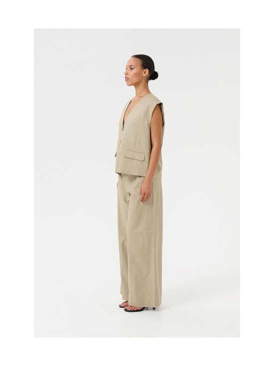 Gestuz - GZizza Linen -housut - 170510 SILVER SAGE - photo 4 Gestuz - GZizza Linen -housut - 170510 SILVER SAGE | Stockmann - photo 4