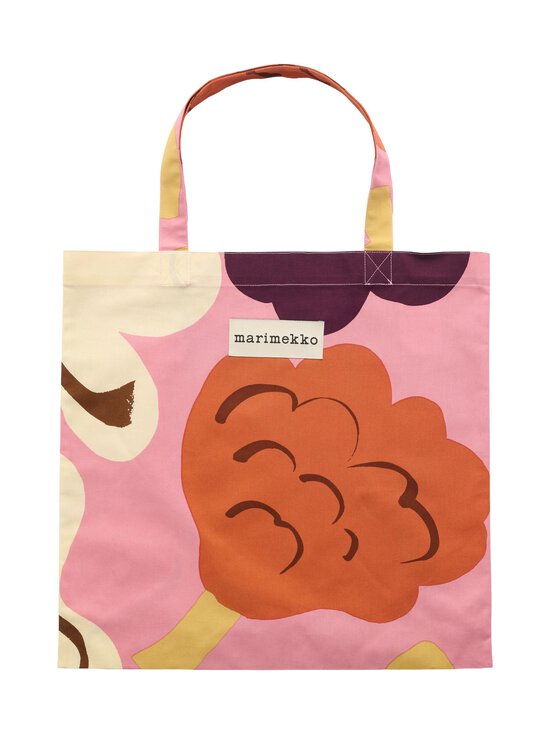 Marimekko - Kukasta Kukkaan -kassi - 324 PINK,OFF WHITE,PLUM,TERRACOTTA | Stockmann - photo 1