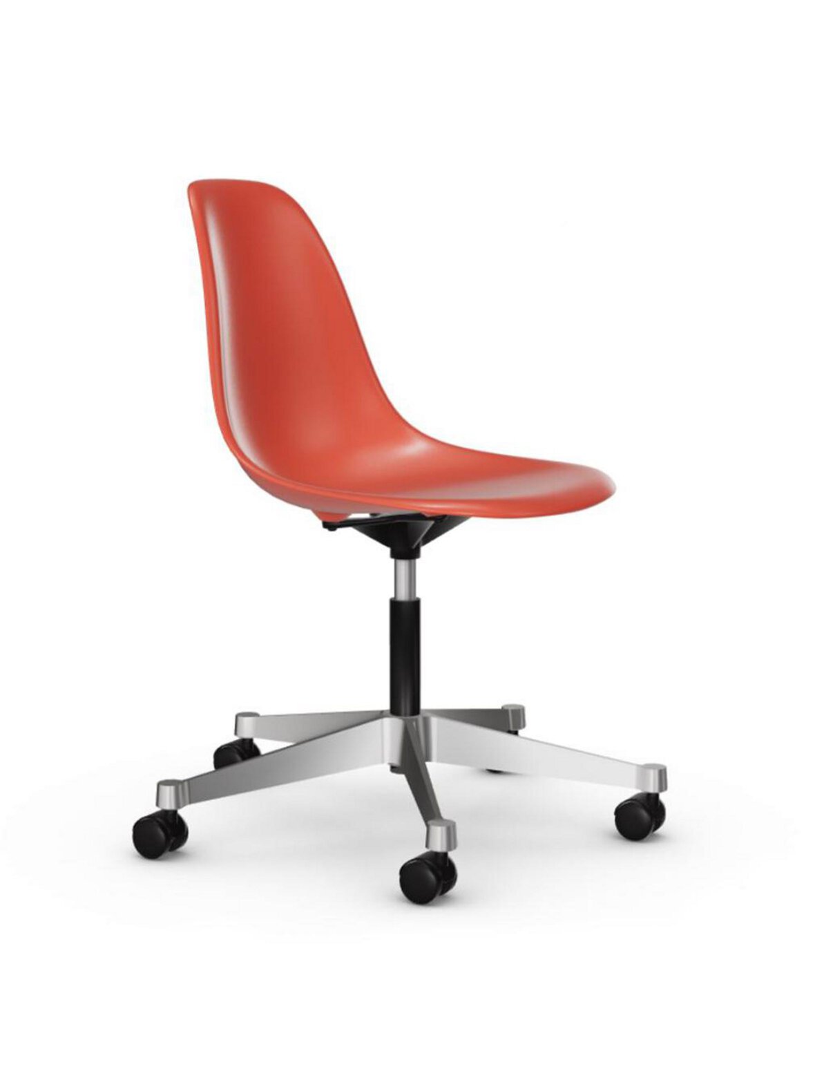 Eames pscc re -työtuoli poppy red