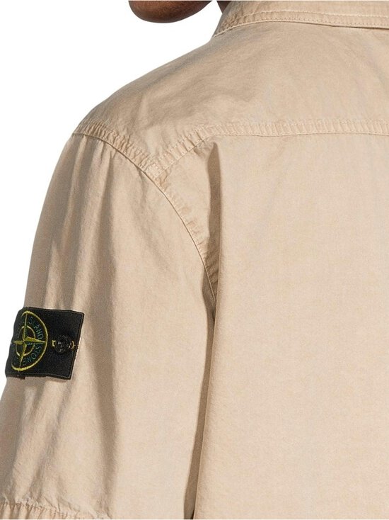 Stone Island - Lyhythihainen kauluspaita - V019A DESERT SAND | Stockmann - photo 6