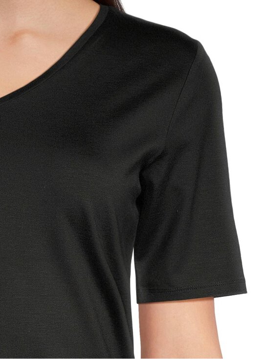 ESSENTIALS by Stockmann - Joanna V-neck t-paita - BLACK - photo 4 ESSENTIALS by Stockmann - Joanna V-neck t-paita - BLACK | Stockmann - photo 4