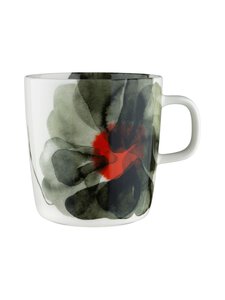 Marimekko - Oiva-muki 4 dl - WHITE, FOREST GREEN,TOMATO RED Marimekko - Oiva-muki 4 dl - WHITE, FOREST GREEN,TOMATO RED | Stockmann