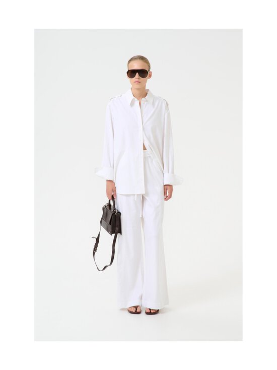 Gestuz - GZizza Linen -paitapusero - 110601 BRIGHT WHITE - photo 3 Gestuz - GZizza Linen -paitapusero - 110601 BRIGHT WHITE | Stockmann - photo 3