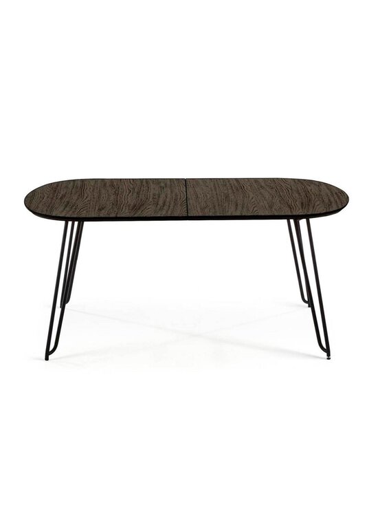Kave Home - Milian- jatkettava ruokapöytä musta 90 x 140/220 cm - BLACK | Stockmann - photo 2