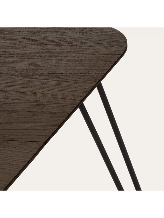 Kave Home - Milian- jatkettava ruokapöytä musta 90 x 140/220 cm - BLACK | Stockmann - photo 6