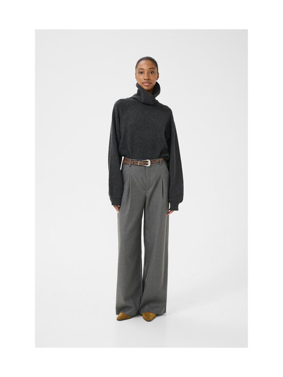 Gestuz - GZpaula Melange Wide uzvalka bikses - 100494 DARK GREY MELANGE - photo 2 Gestuz - GZpaula Melange Wide uzvalka bikses - 100494 DARK GREY MELANGE | Stockmann - photo 2