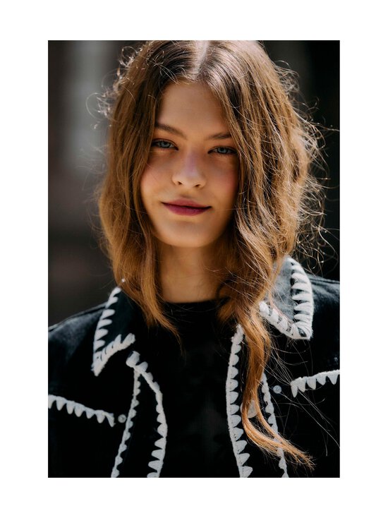 Farm Rio - Romantic-farkkujakku - BLACK DENIM | Stockmann - photo 5