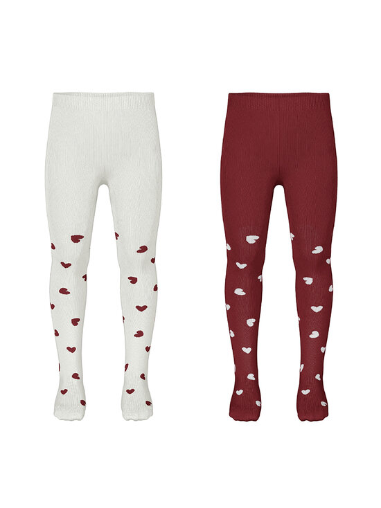 Name It - NmfViChristmas zeķubikses, 2 iepak. - BRIGHT WHITE PACK:RED DAHLIA | Stockmann - photo 1